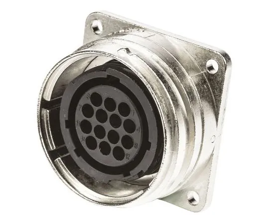 63-7504-30 TE Connectivity CMC Series 1 Series Panel Mount Connector, 14 contacts Socket 208487-1