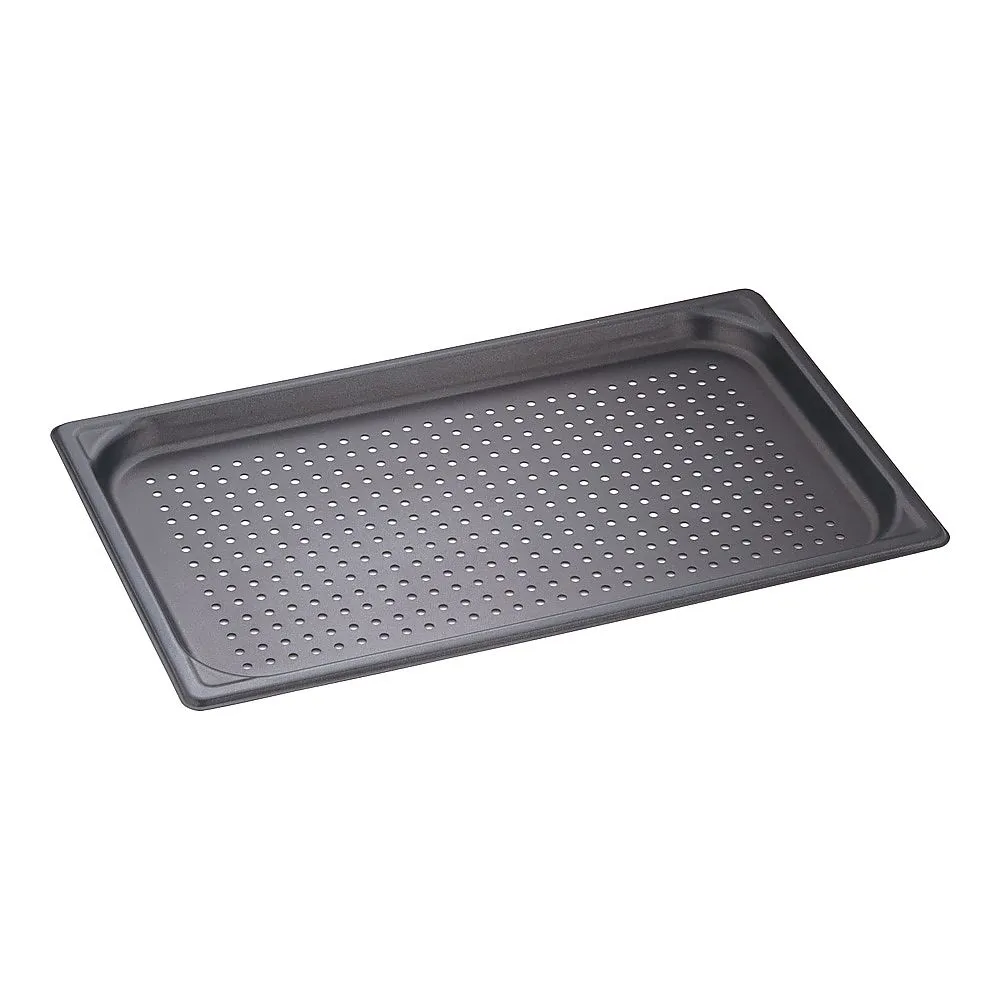 62-6361-86 Aluminum non-stick perforated hotel pan 1/1 x 25 mm Meister