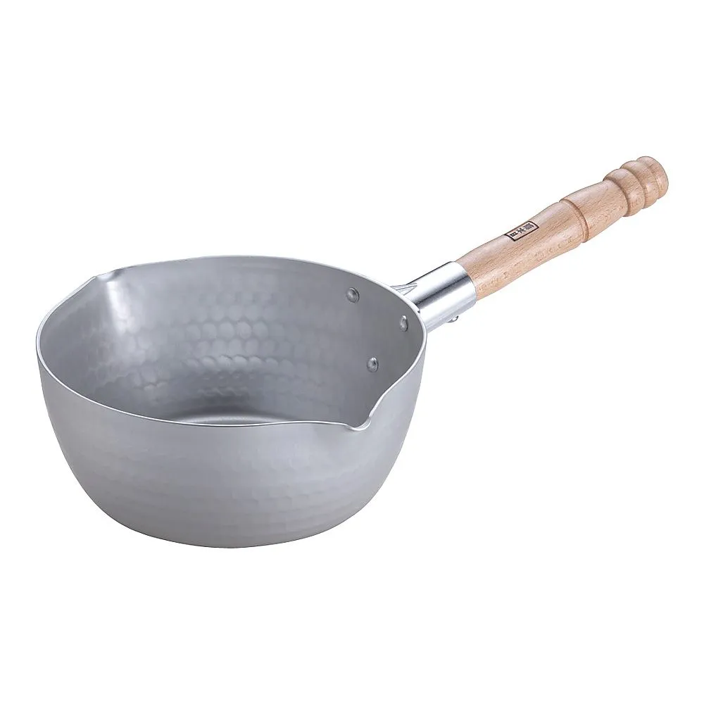 62-6343-75 Aluminum Casting Snow Flat Pot 18 cm (Graduated)