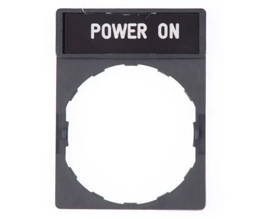 63-7498-81 Schneider Electric Harmony XB Leg*** Plate for *** with XALD Series, XALE Series, XALK Series, XB4 Series, XB5 Series, ZBY2326