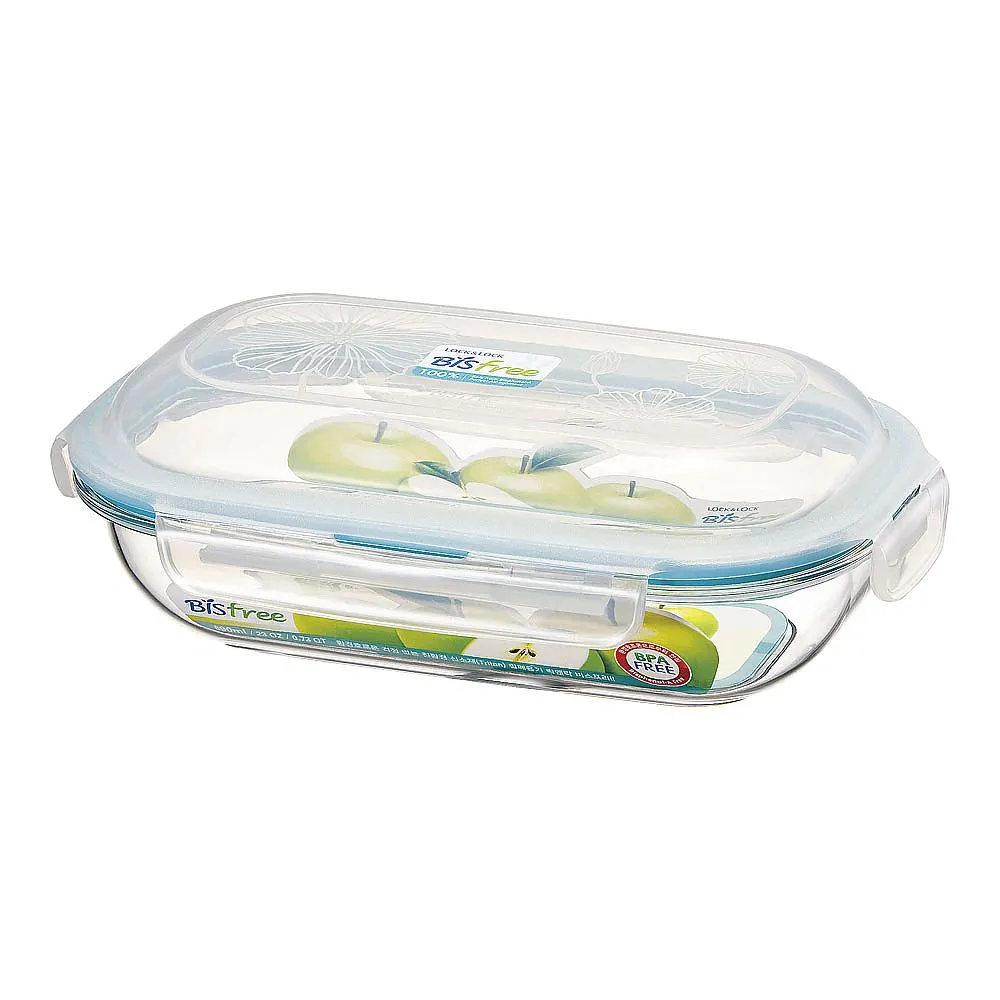 62-6389-93 L&L Tabletop Container Oval Dome LBF684