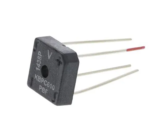 63-7435-50 Vishay VS-KBPC610, Bridge Rectifier, 6A 1000V, 4-Pin D 72 VS-KBPC610