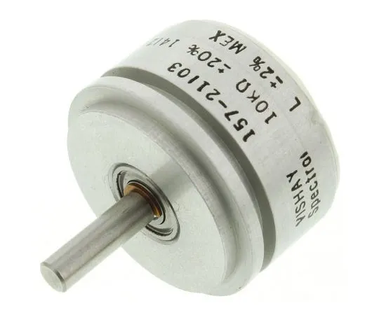 63-7473-27 Vishay 1 Gang Rotary Conductive Plastic Potentiometer with a 3.18 mm Dia. Shaft, 10kΩ, ±20%, 1W, Linear 157S103MX 157S103MX