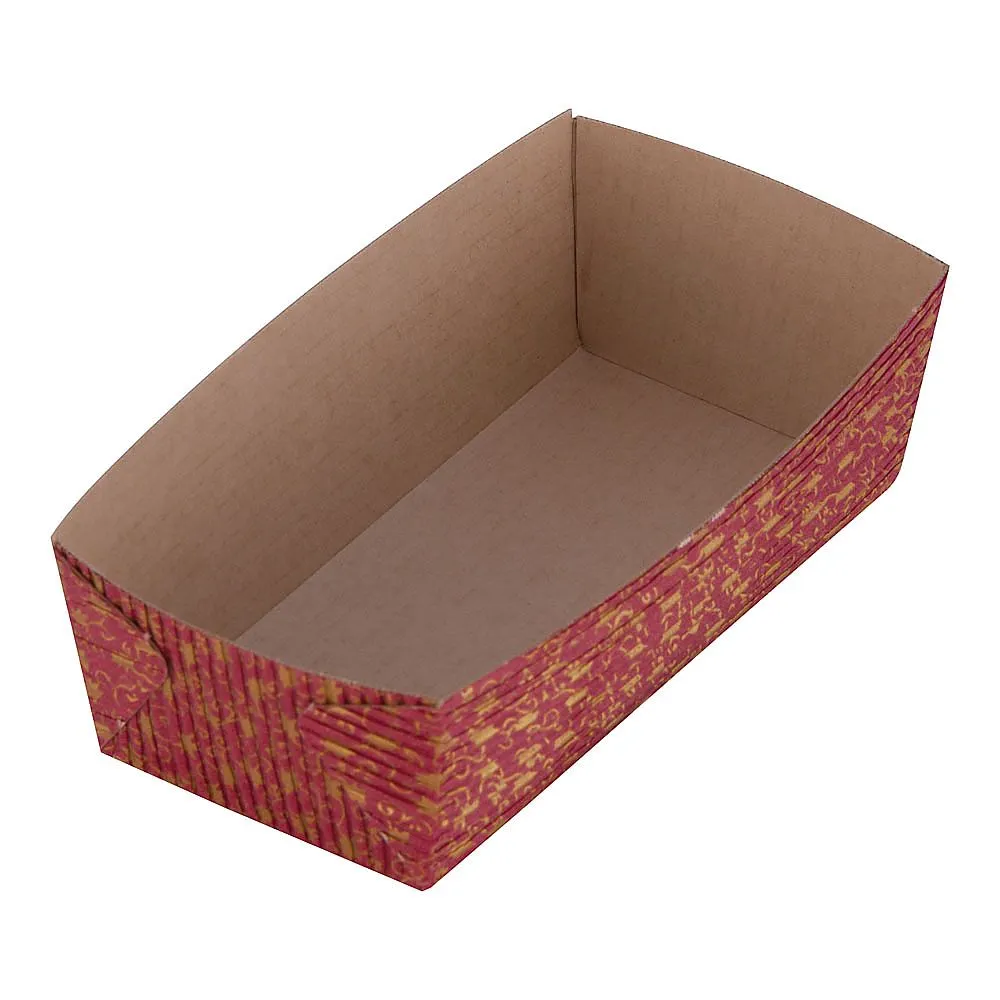 62-6576-98 Baking Tray Leaf Pattern Longitudinal Type (50 Sheets) CT-206
