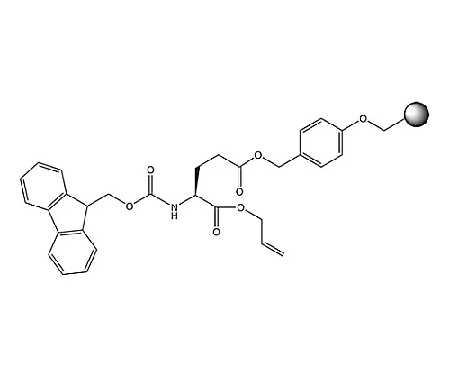 61-0402-41　［Discontinued］Fmoc-Glu(Wang Resin)-OAll 856024 5G　8560240005