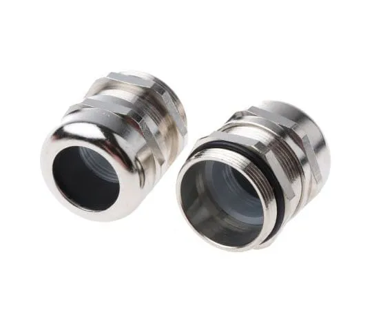63-7426-51 Lapp Skindicht PG29 Cable Gland With Locknut, Nickel Plated Brass, IP68 52015760+52003550