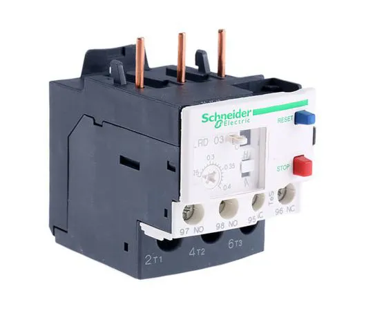 63-7522-21 Schneider Electric Thermal Overload Relay NO/NC, 0.25 → 0.4 A, 400 mA LRD03