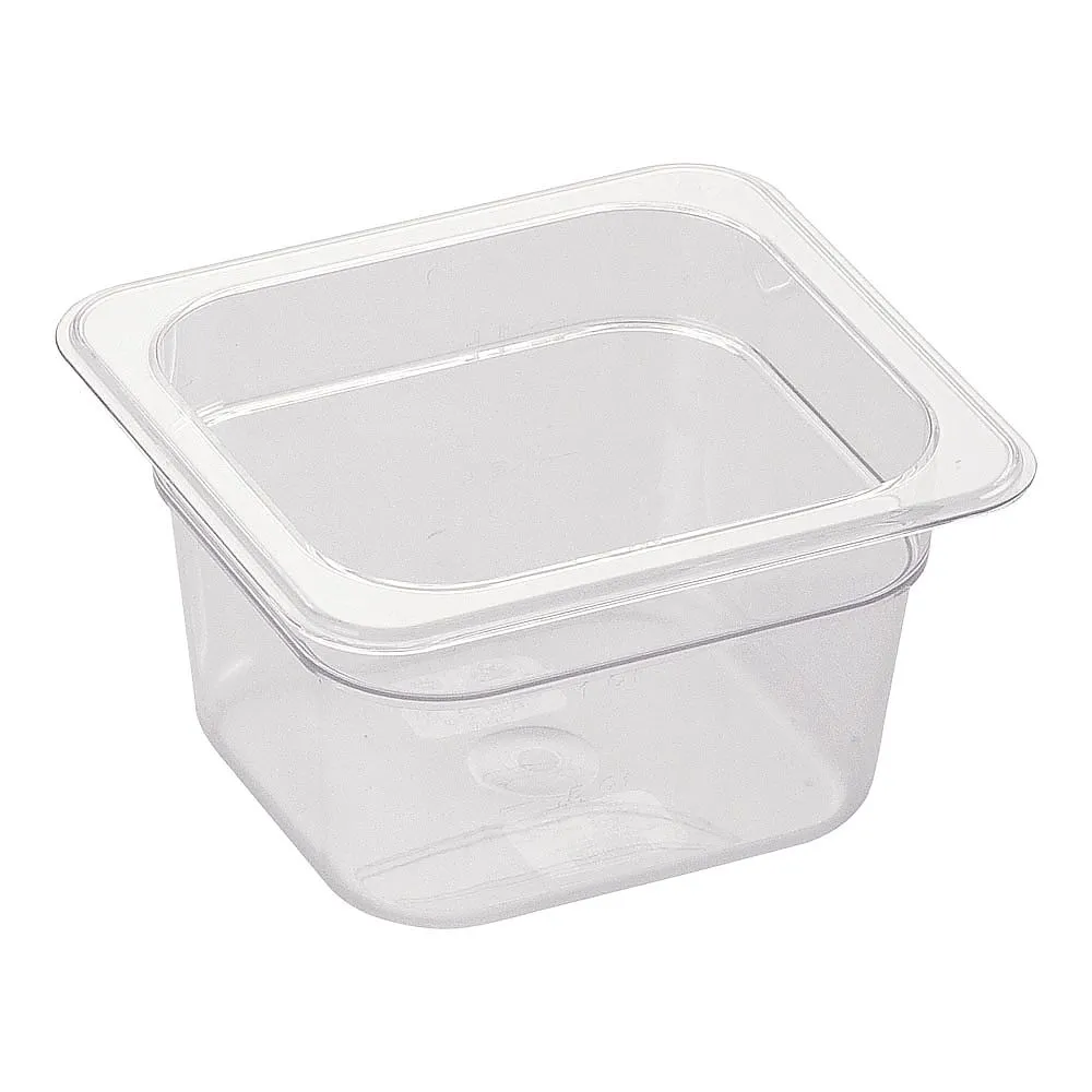 62-6366-25 Trust Tritan Cold Food Pan 1/6 x 100 mm 8492