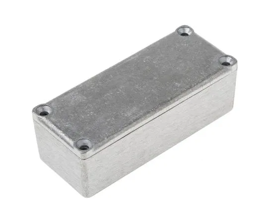 63-7375-10 RS PRO Die Cast Aluminium Alloy Enclosure, 90 x 38 x 30mm 146-5289