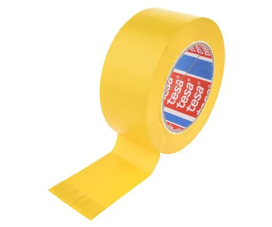 63-7514-55 Tesa Tesa 4169 Yellow PVC Lane Marking Tape, 50mm x 33m TESA4169PV3 YELLOW