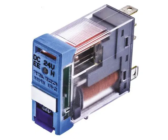 63-7498-22 RelecoC10 SPDT Non-Latching Relay Plug In, 24V dc Coil, 10A C10-A10X / DC 24 V