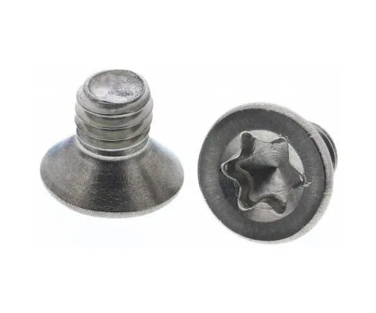 63-7456-31 Plain Countersunk Stainless Steel Tamper Proof Security Screw, M4 x 6mm 262-5718
