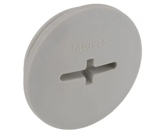 63-7528-82 Lapp M40 Plug, Fibreglass Nylon, Threaded, IP54 52006150