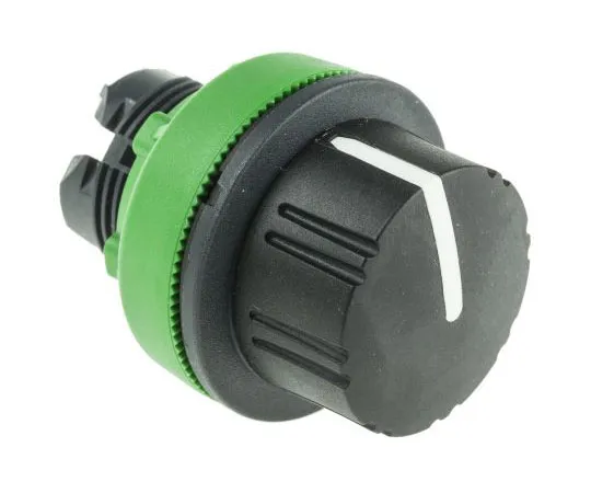 63-7389-24 Schneider Electric Harmony XB5 2 Position Selector Switch Head Black Knurled Knob Spring Return Right to Left ZB5FD49