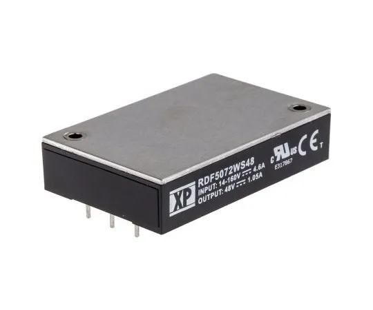 63-7397-12 XP Power QSC150 150W Isolated DC-DC Converter PCB Mount, Voltage in 9 → 36 V dc, Voltage out 28V dc QSC15024S28
