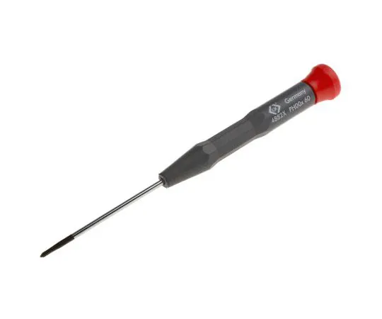 63-7499-68 CK Phillips Precision Screwdriver PH00 Tip 60 mm Chrome Vanadium Molybdenum Steel T4882X 00