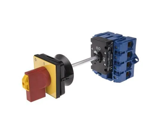 63-7464-32 4 Pole Non F***d Isolator Switch, 100 A, 37 kW, IP65 KG100T204/GBA006VE