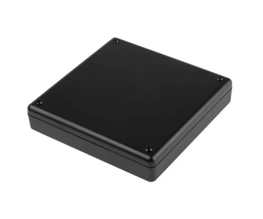 63-7379-03 RS PRO ABS Enclosure, 125 x 125 x 25mm 153-3689