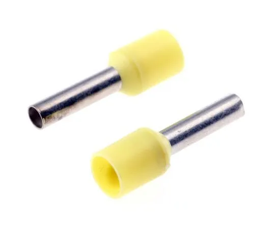 63-7450-74 Schneider Electric DZ5CE Series Insulated Crimp Bootlace Ferrule, 8.2mm Pin Length, 2.3mm Pin Diameter, 2mm² Wire Size, DZ5CE020