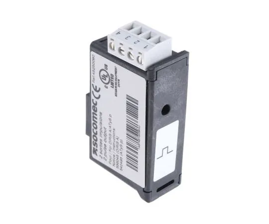 63-7528-41 Socomec PLC I/O Module 2 Outputs 100 V dc 4825 0090