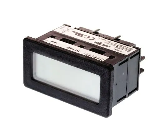63-7519-37 Red Lion CUB4V000 , LCD Digital Voltmeter, 33mm x 68mm CUB4V000