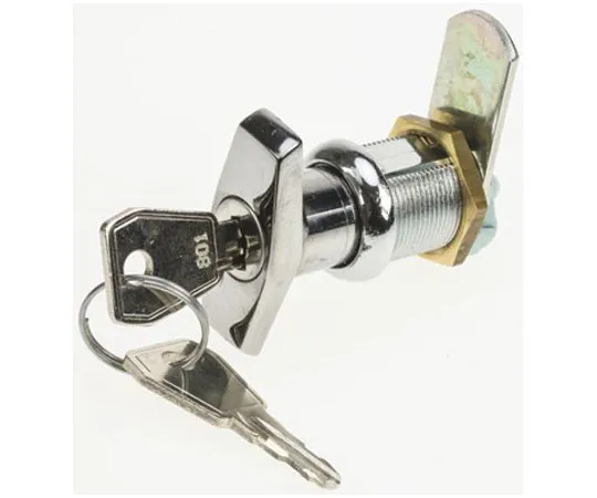 63-7501-37 Euro-Locks a Lowe & Fletcher group ******* Chrome Plated Silver Lock, Mini Handle, 40mm 2609032