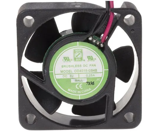 63-7372-22 RS PRO Axial Fan, 40 x 40 x 15mm, 8.5cfm, 1.5W, 5 V dc, IP55 144-2038