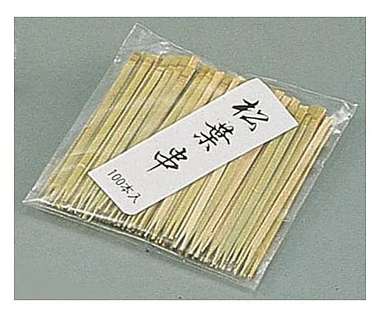 62-6505-59 Bamboo Matsuba Skewers (100 pcs) 120 mm