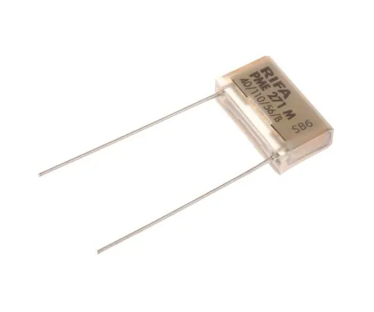 63-7485-10 KEMET Paper Capacitor 10nF 275V ac ±20% Tolerance PME271M Through Hole +110°C PME271M510MR30