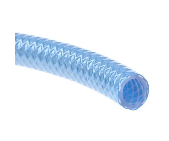63-7496-30 RS PRO PVC Flexible Tubing, Blue, 16.25mm External Diameter, 25m Long, Reinforced, 55mm B*** Radius, Chemical, Gas, 339-6067