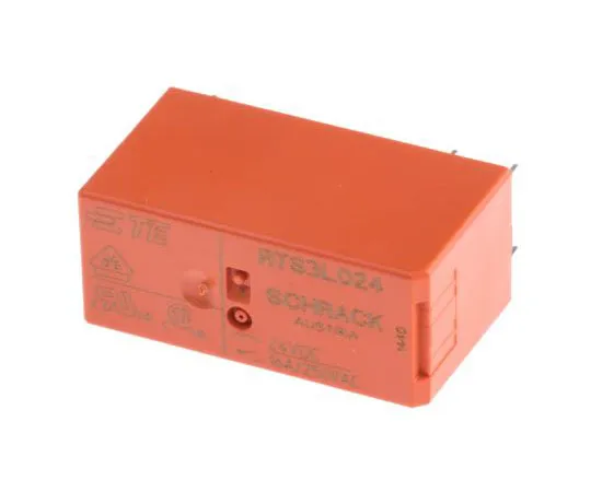 63-7360-88 TE Connectivity SPNO Non-Latching Relay PCB Mount, 24V dc Coil, 16A RTS3L024