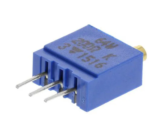 63-7379-20 200Ω Through Hole Trimmer Potentiometer 0.5W Top Adjust Vishay 64W Series M64W201KB40