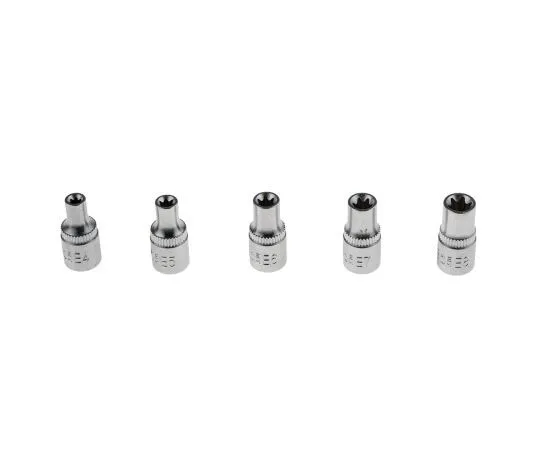 63-7455-96 RS, 5 Piece Torx Socket Set 1/4 in Square Drive 262-0230