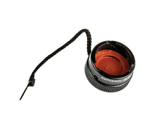 63-7479-97 Amphenol 62GB Series MIL-DTL-26482 Plug Dust Cap, Shell Size 12, with Zinc Cobalt Finish 62LC-812-12(771)
