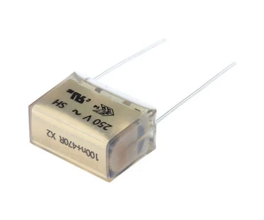 63-7423-08 KEMET RC Capacitor 100nF 470Ω Tolerance ±20% 250 V ac, 630 V dc 1-way Through Hole PMR209 Series PMR209MC6100M470R30