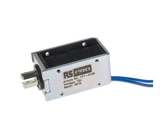 63-7406-87 Pull Action DC D-Frame Solenoid, 12 V 177-0120