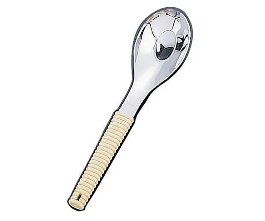 62-6790-37 18-8 Flavor Douraku Clay Pot Spoon Ivory