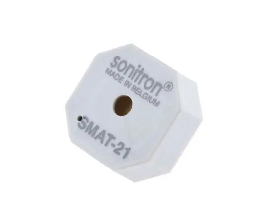 63-7445-99 Sonitron 0 → 30 V ac 90dB Through Hole Continuous External Piezo Buzzer, 600 → 5000 Hz SMAT-21-P10