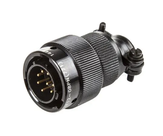 63-7479-79 Amphenol 62LC Series Cable Mount Connector, 8 contacts Plug 62LC-16F12-08PN(771)