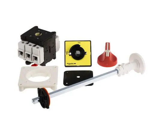 63-7453-13 3 Pole Panel Mount Non F***d Isolator Switch, 63 A, 30 kW, IP20, IP65 VCCF3