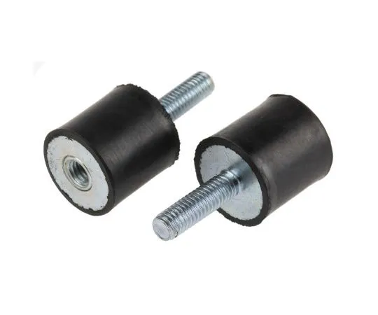 63-7385-56 RS Pro 20mm Shock Mount M6 20mm Diameter 25.85kg Compression Load, Male to Female Natural Rubber 162-3233