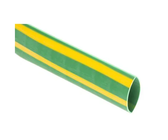 63-7460-75 RS Green/Yellow Halogen Free Heat Shrink Tubing 19.1mm Sleeve Dia. x 1.2m Length 2:1 Ratio 268-5035