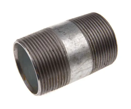 63-7453-55 RS PRO Malleable Iron Fitting Barrel Nipple, 1-1/2 in BSPT Male (Connection 1), 1-1/2 in BSPT Male (Connection 2) 257-8044