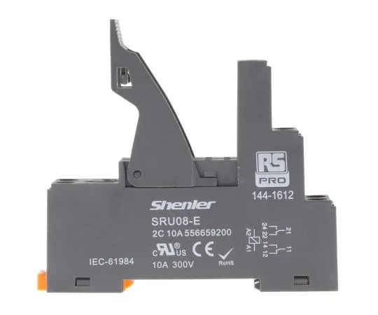 63-7372-12 RS PRO Relay Socket, DIN Rail, 300V ac for *** with RFT Relay 144-1612