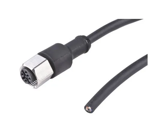 63-7471-80 Binder, 763 Series, Straight M12 to Unterminated Cable assembly, 5 Core 5m Cable 79 3440 55 05