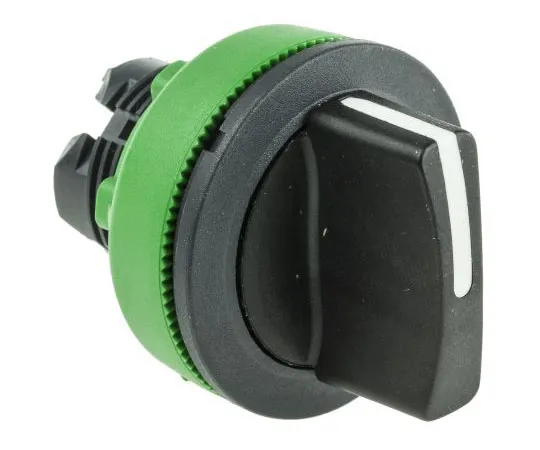 63-7389-37 Schneider Electric Harmony XB5 3 Position Selector Switch Head Standard Handle Black Spring Return Left to Centre ZB5FD7