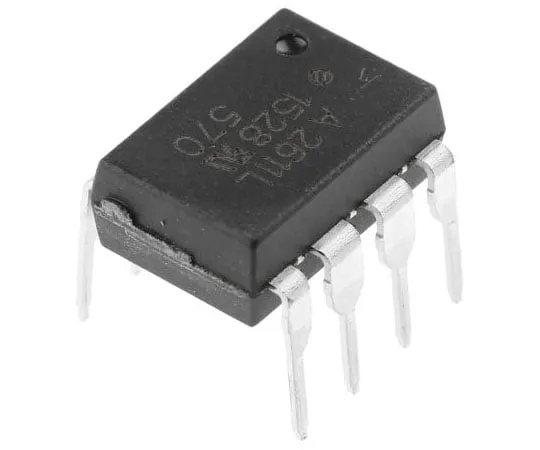63-7358-54 Broadcom, HCPL-2611-020E DC Input Transistor Output Optocoupler, Through Hole, 8-Pin PDIP HCPL-2611-020E