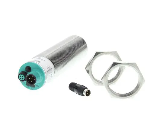 63-7454-02 Pepperl + Fuchs Ultrasonic Sensor Barrel M30 x 1.5, 30 → 500 mm, Analogue, M12 - 5 Pin IP65 UC500-30GM-IUR2-V15