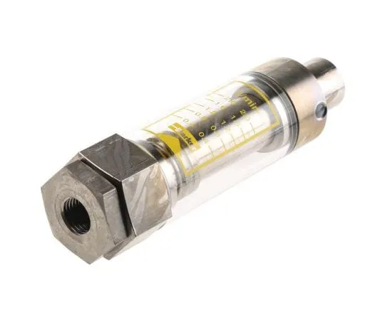 63-7418-51 Parker Variable Area Flow Meter, 0.2 L/min → 2 L/min, Flowline Series FM.26 122 129