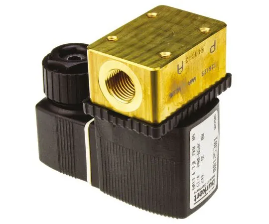 63-7482-85 Burkert Solenoid Valve 125301, 2 port , NC, 24 V dc, 1/4in 125301